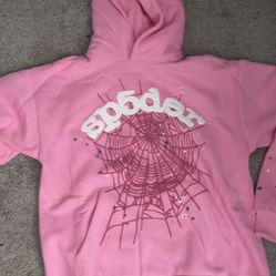 Pink Spider Hoodie