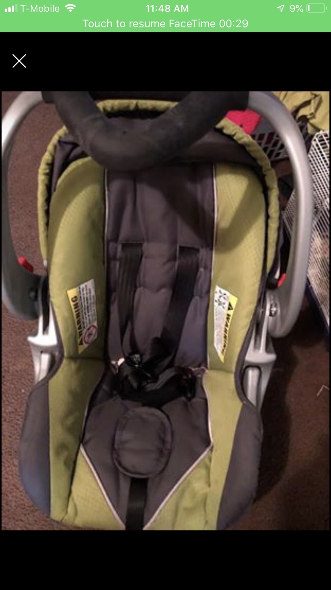 Baby trend car seat