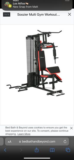 Gym equipment set