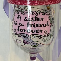 Wine Goblet hand painted