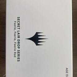 Magic The Gathering Secret Lair Drop: Faerie, Faerie, Faerie Rad - Traditional Foil Edition