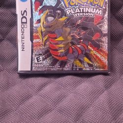 Nintendo DS Pokemon Platinum version unopened brand new never used