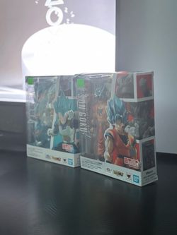 S.H. Figuarts Dragon Ball Super Son Goku & Vegeta Figures