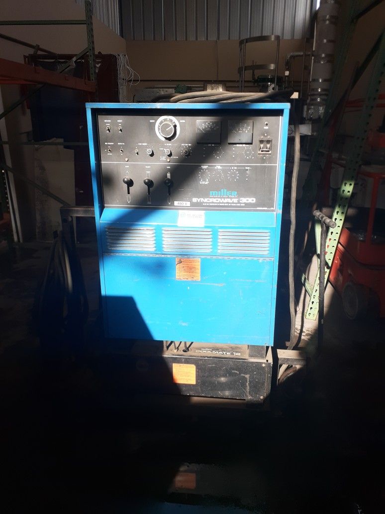 Soldadora Tig Miller Syncrowave 300 Con Carrito