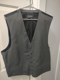 Men's Large Vest Gray Covington