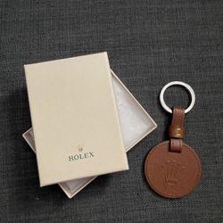 Rolex Keychain Signature Leather Keyring Keychain Watches  