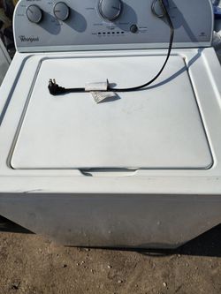 Whirlpool washer super duty washes the dirt out of any clothes 👍