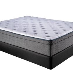 Queen Mattress Set /Chloe Euro Top Queen / includes : Mattress & Box Spring 