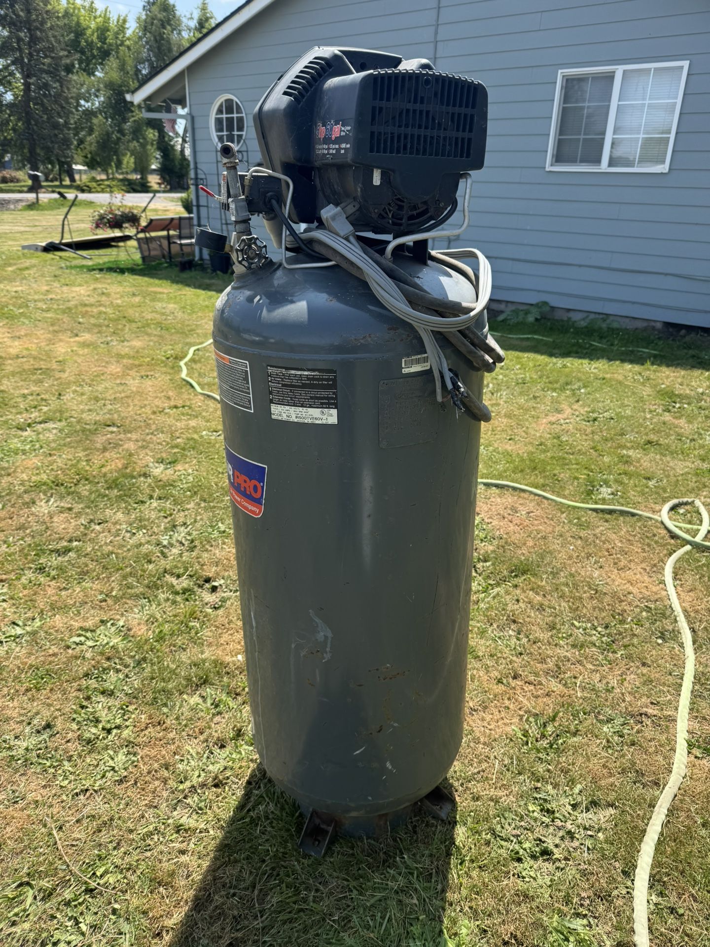 Shop Air Compressor Works 125.00