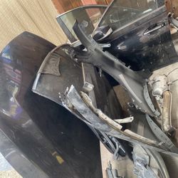 2016 INFINITI Q50 FRONT END BLACK 