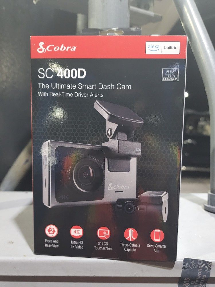 2023 Cobra SC400D Dual View Dashcam