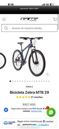 GW ZEBRA MB 29 inch tires
