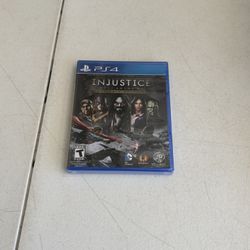 Sony PlayStation 4 Injustice Gods Among Us Ultimate Edition game