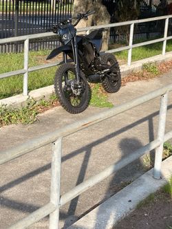 E bike used goes 50 mph