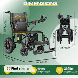 Foldable Electric Chair For Send