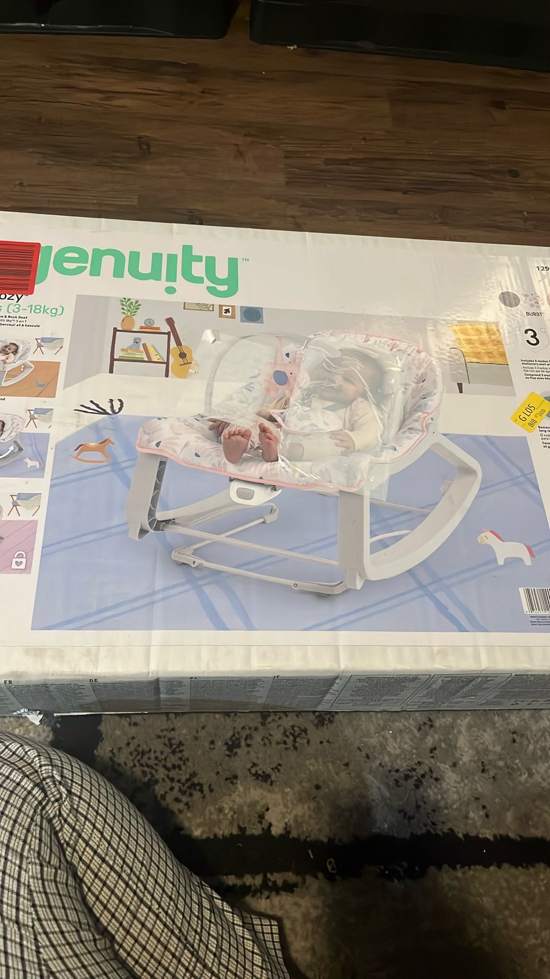 Ingenuity Keep Cozy 6-40lbs Burst