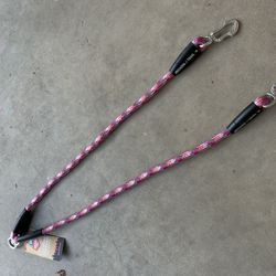 Pink Dog Leash Coupler