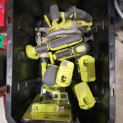 Ryobi Assortment Of Tools