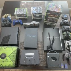 Video Game Console Lot