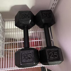 Dumbbells (must pick up today)