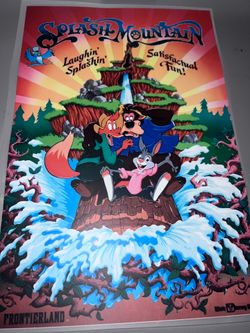 Splash mountain / t shirt / sweater / heat transfer