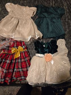 Large Girls Clothing Bundle + Dresses, Outfits & 2 Potty Chairs