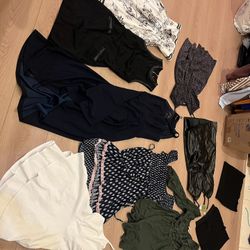 Women's Clothing Bundle - Dresses, Tops, and Skirts, size small, all$30, pick up in temple city