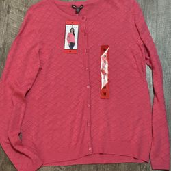 New Women’s Cardigan Medium 