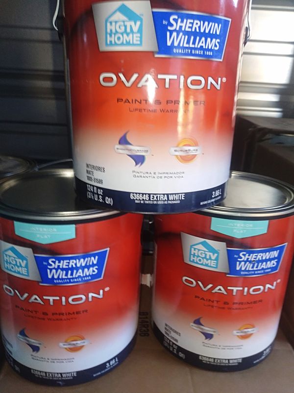 3 gallons of Sherwin Williams interior paint for Sale in Lacey, WA