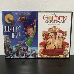 Christmas DVD Bundle - The Happy Elf + A Golden Christmas - 3 Elf Games - Movies