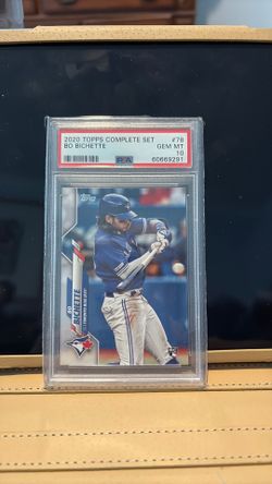 2020 TOPPS Complete set Bo Bichette Graded 10