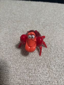 Disney The Little Mermaid Sebastian Crab Red Wind Up Toy Figure 0252