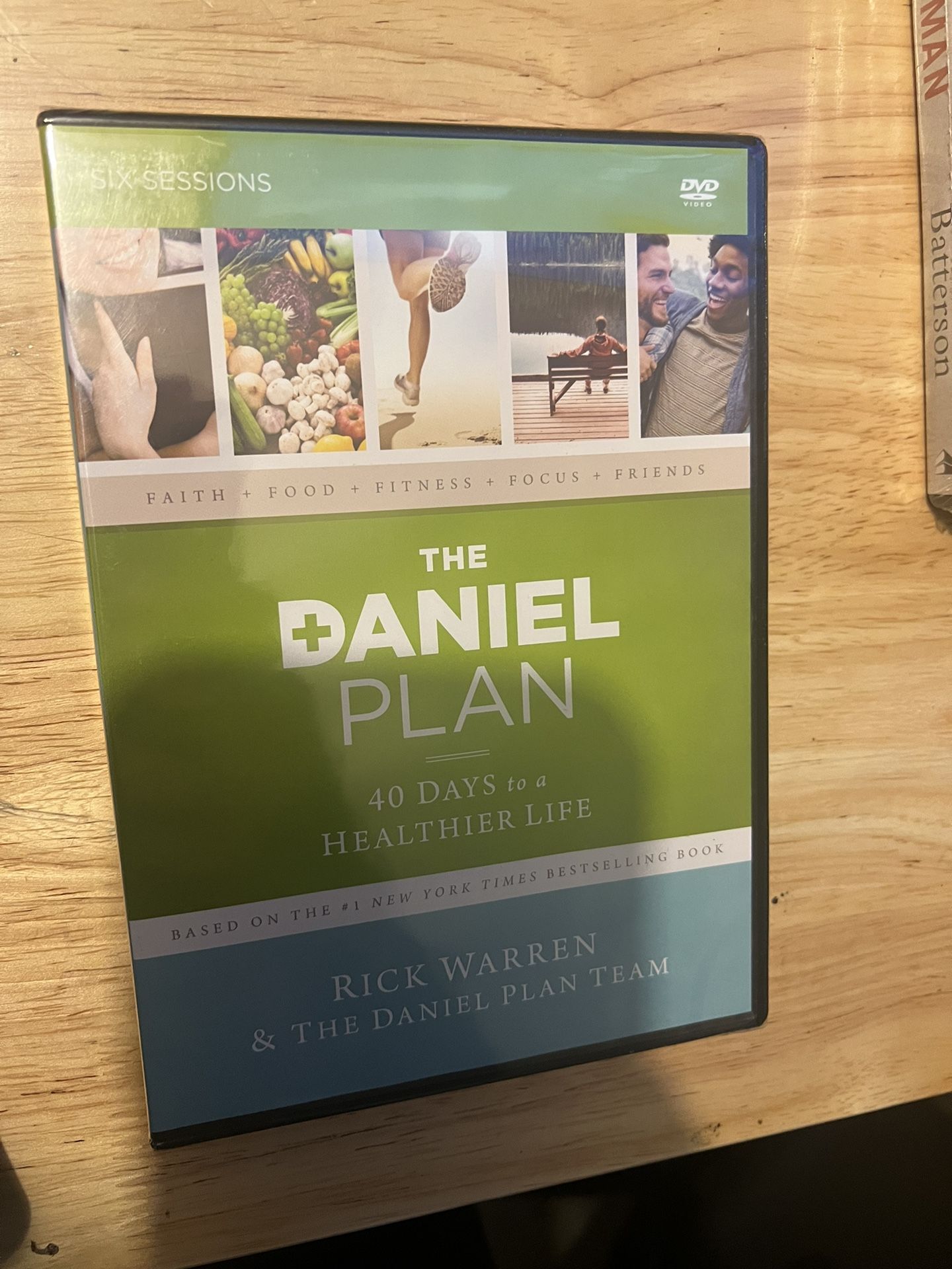 NEW SEALED DVD THE DANIEL PLAN 40 DAYS TO A HEALTHIER LIFE - RICK WARREN