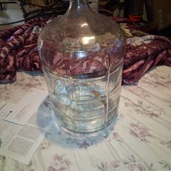 Vintage glass jar