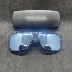 OO9(contact info removed) Oakley Holbrook XL Matte Black Sunglasses Frames 59-18-137 Blue Icon
