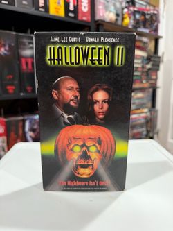 Halloween II VHS 1996 GoodTimes Jamie Lee Curtis Donald Pleasence Horror