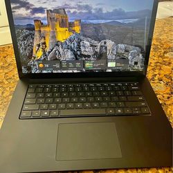 Surface Laptop with 11th Gen and 8th Gen Microsoft Core i7 processor, 256GB RAM.