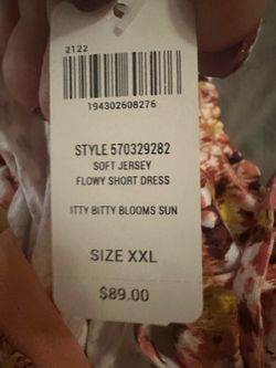Soma super soft night dress sz XXL NEW W TAGS