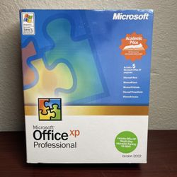 Microsoft Office XP Professional Version 2002 w/Product Key