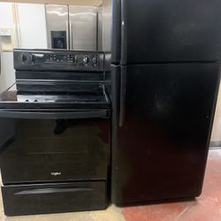Stove And  Refrigerator 