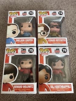Funko Pop The Big Bang Theory Lot #1