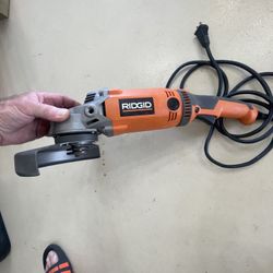 Rigid 7” Grinder # R10202