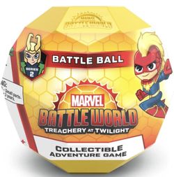 Funko Marvel Battleworld: Battle Ball Series 2 - Collectible Adventure Game