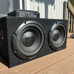 Alpine 10in Subs and Amp