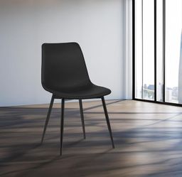 Armen Living Monte Mid Century Modern Dining Accent Chair