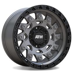 17x9 6x139.7 -00 gunmetal finish