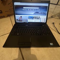 DELL LAPTOP WORKS WELL 500 GIGABYTES  STORAGE AND 4  RAMS SPEED WITH WIFI AND CAMERA  ORIGINAL GOOD BATTERY 