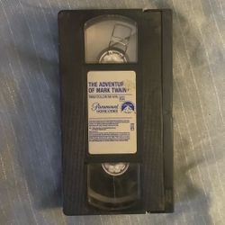 The Adventures of Mark Twain on VHS (no cover) 