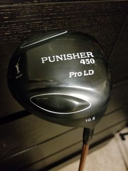 Punisher 450 pro ld 10.5° driver