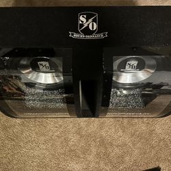 Rockford fosgate amp and 12” subwoofers